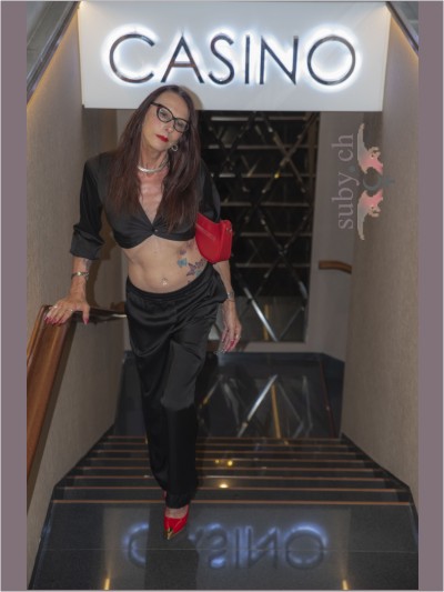 Suby Balmer en el Casino de Santa Cruz de Tenerife.